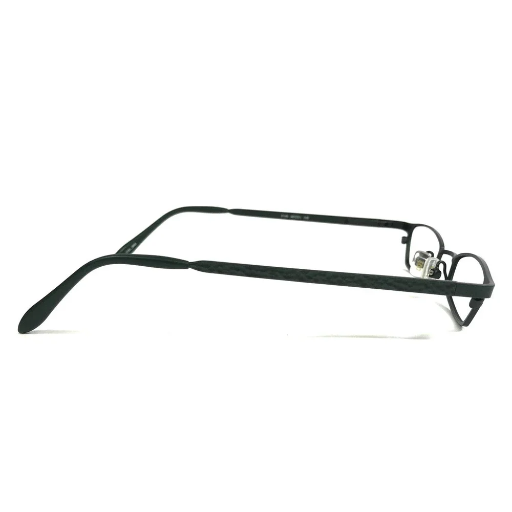 ogi Petite Eyeglasses Frames 2146 COL. 563 Dark Green Rectangle 40-21-135